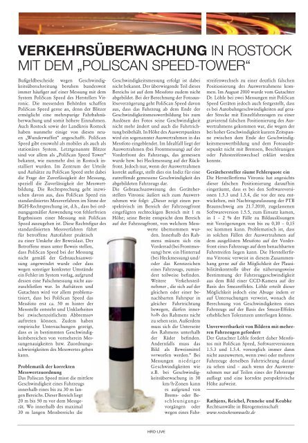 rostocker lichtwoche - HRO·LIFE - Das Magazin für die Hansestadt ...