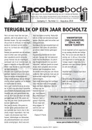 Jacobusbode - Parochie Bocholtz