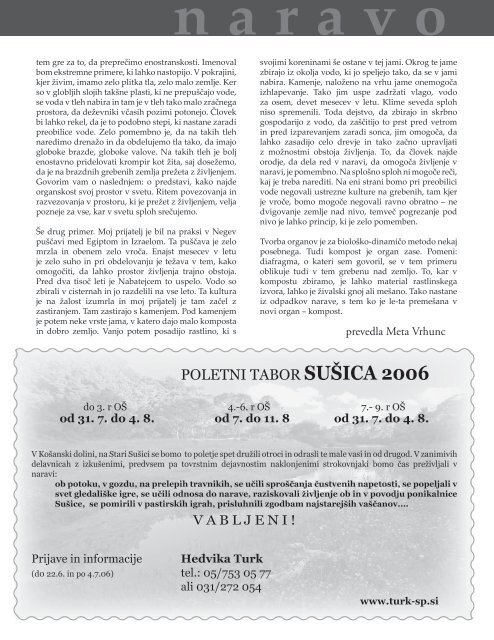 Revija Svitanje - Poletje 2006