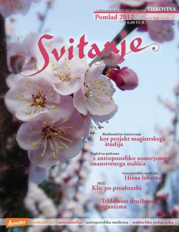 Revija Svitanje - Pomlad 2012