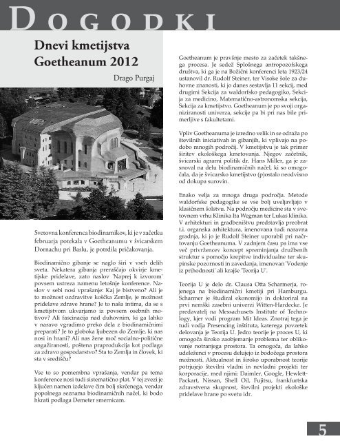 Revija Svitanje - Pomlad 2012