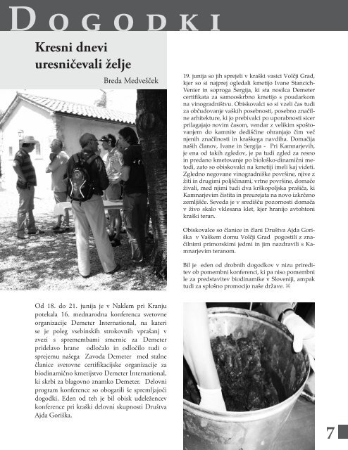 Revija Svitanje - Poletje 2012