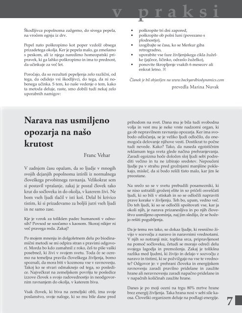 Revija Svitanje - Jesen 2012