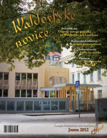 Waldorfske novice - Jesen 2012