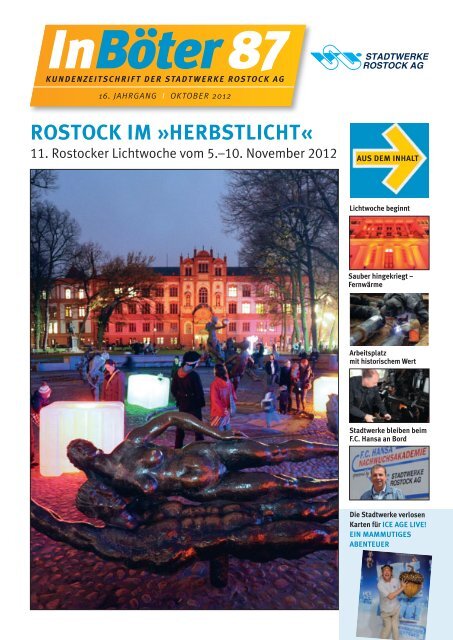 ROSTOCK IM »HERBSTLICHT« - Stadtwerke Rostock AG