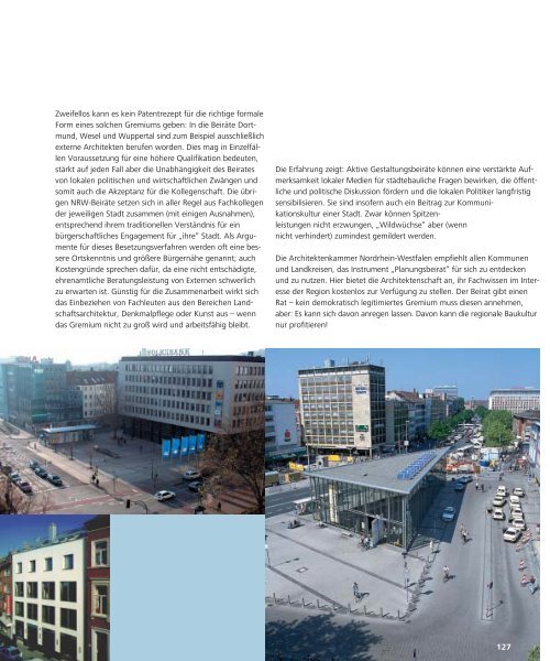 5 Jahre - Landesinitiative StadtBauKultur NRW