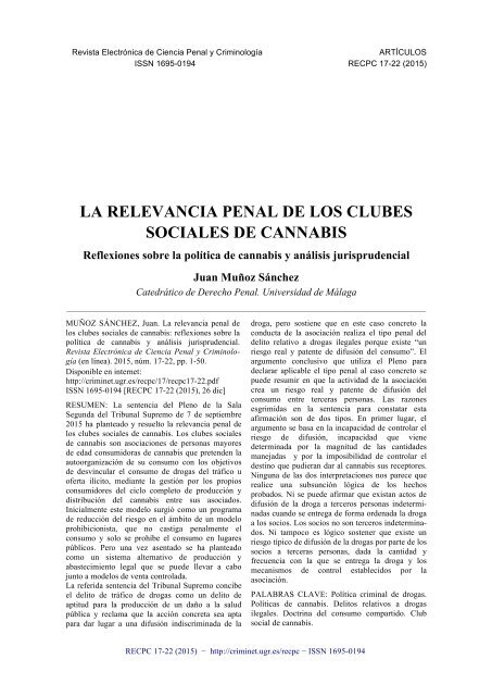 Criminología indeterminadas indeterminados