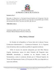 SUPREMA CORTE DE JUSTICIA