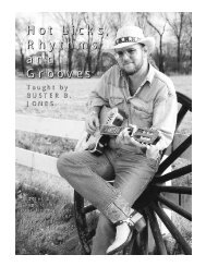 Hot Licks, Rhythms and Grooves by Buster B. Jones