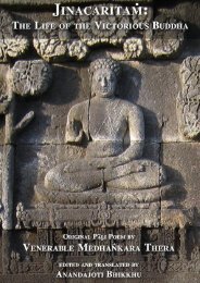 Jinacaritaṁ: The Life of the Victorious Buddha
