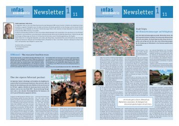 NEWSLETTER 1-09 - Infas Enermetric