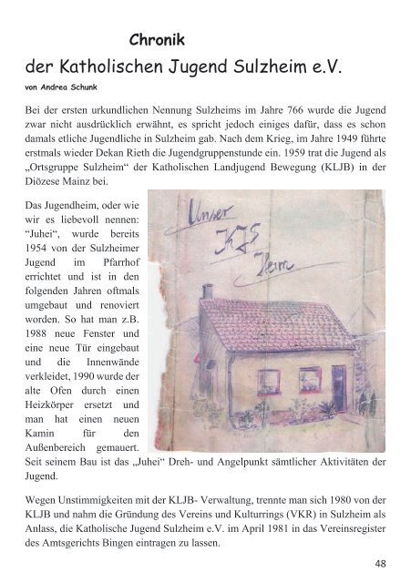 Festschrift 1250 Jahre Sulzheim 2016