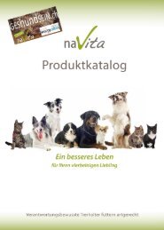 naVita / geshundsein.ch Produktkatalog 2016