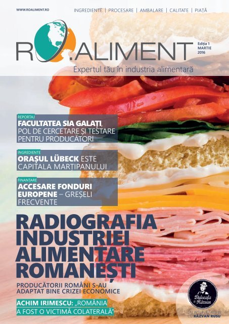 Revista RO.aliment - expertul tau in industria alimentara