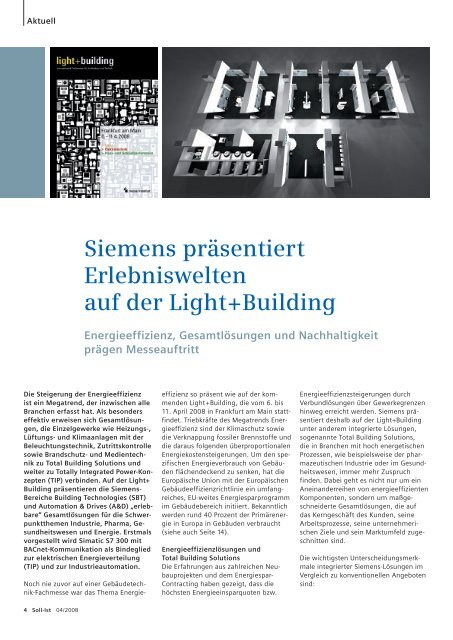 Soll-Ist Nr. 45 - Siemens