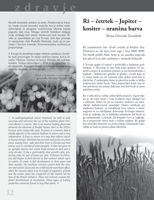 Revija Svitanje - Pomlad 2013