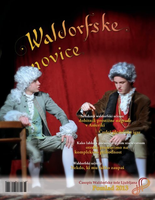 Waldorfske novice - Pomlad 2013