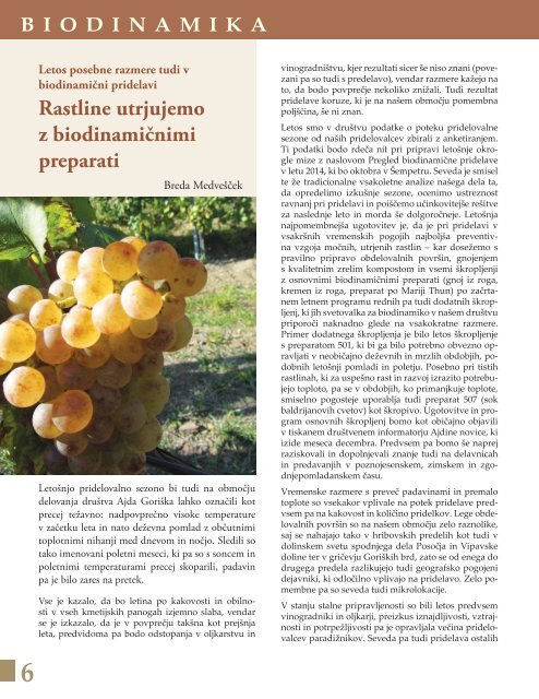 Revija Svitanje - Jesen 2014