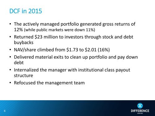 Investor Presentation March 2016