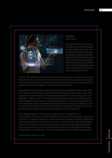 Machete Girl Issue 8.4 Cyberpunk Short Stories