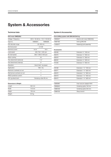 Diamond Tools and Machines - English