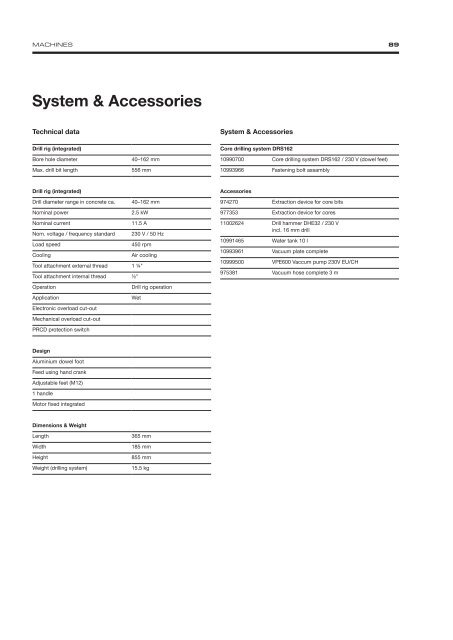 Diamond Tools and Machines - English