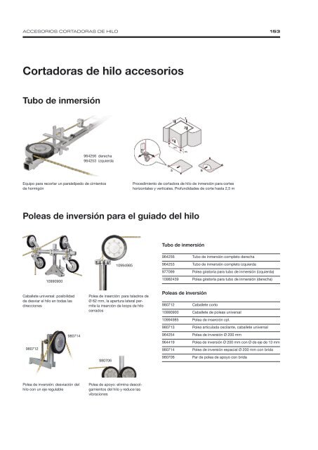 Diamond Tools and Machines - Spanish