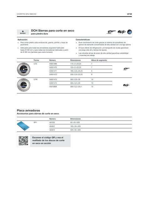 Diamond Tools and Machines - Spanish