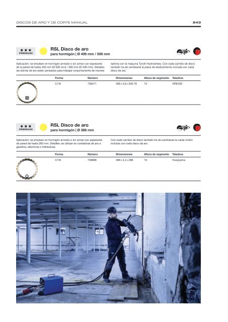 Diamond Tools and Machines - Spanish