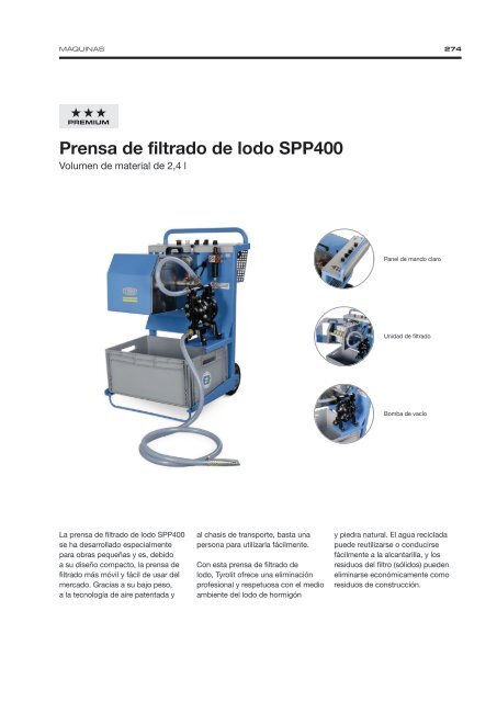 Diamond Tools and Machines - Spanish