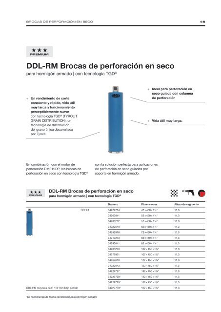 Diamond Tools and Machines - Spanish