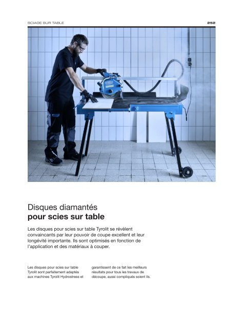 Diamond Tools and Machines - French