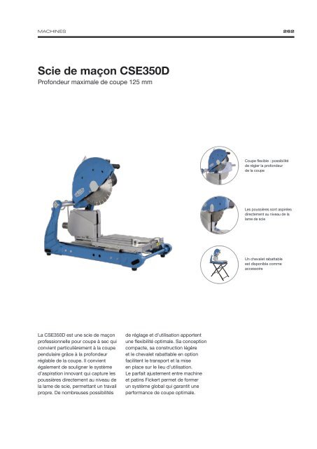 Diamond Tools and Machines - French