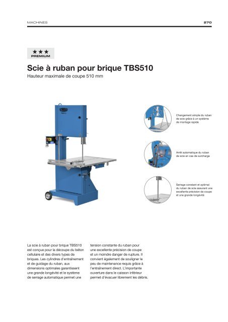 Diamond Tools and Machines - French