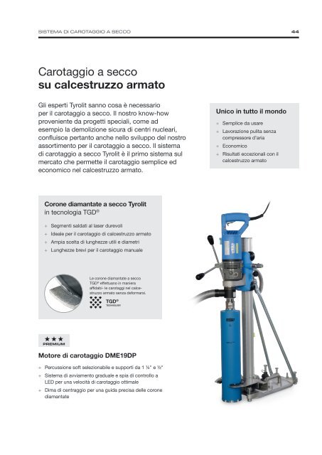 Diamond Tools and Machines - Italian