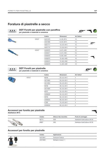 Diamond Tools and Machines - Italian