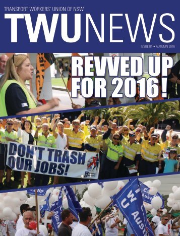 TWU News Autumn 2016