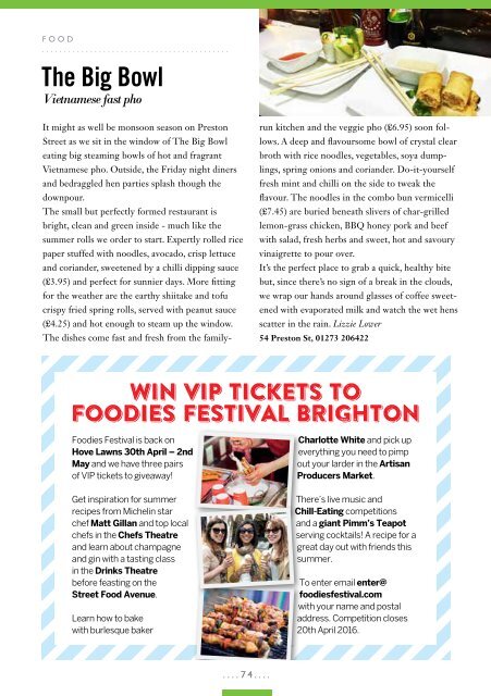 Viva Brighton Issue #38 April 2016