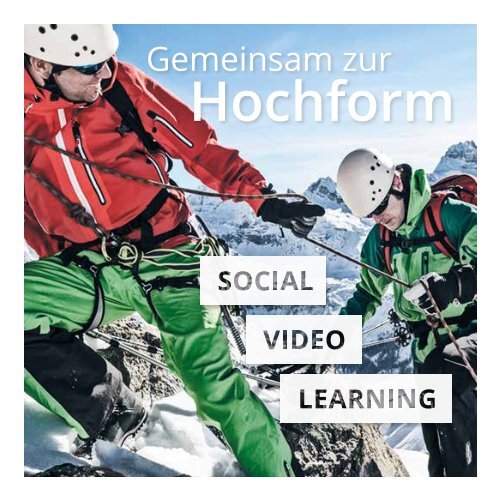 Ghostthinker - Social Video Learning Broschuere 2016