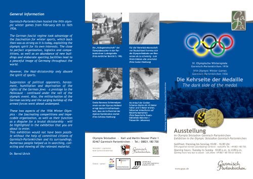 Ausstellung: die Kehrseite der Medaille
