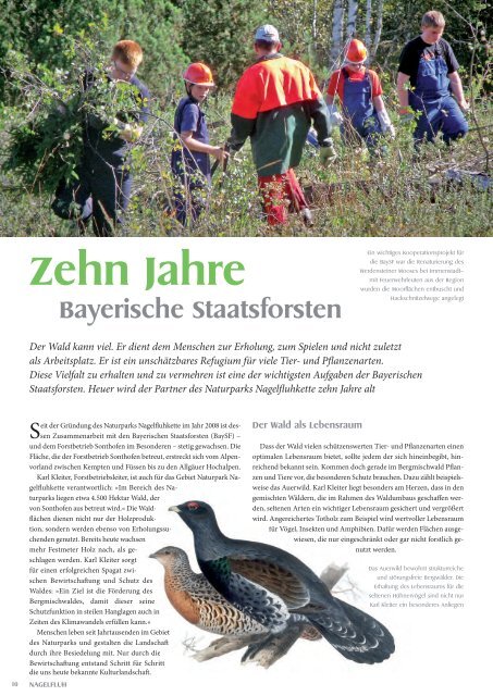 NAGELFLUH Frühjahr/Sommer 2015 - Das Naturpark-Magazin