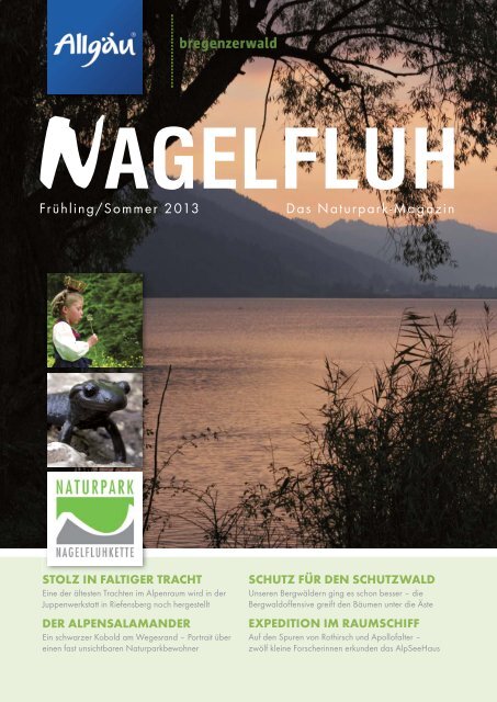 NAGELFLUH Frühjahr/Sommer 2013 - Das Naturpark-Magazin