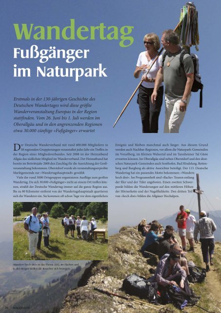 NAGELFLUH Frühjahr/Sommer 2013 - Das Naturpark-Magazin