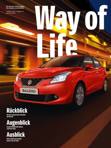 Way of Life Frühling 2016 | Ausgabe 12