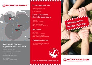 Gemeinsam. Noch stärker. - Franke Krandienst GmbH