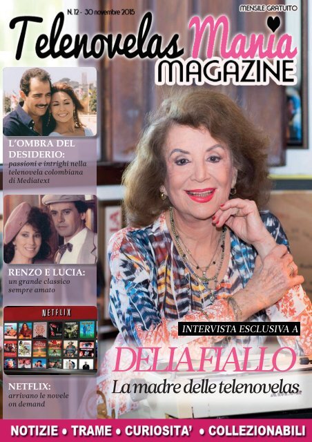 TelenovelasMania Magazine (novembre 2015)