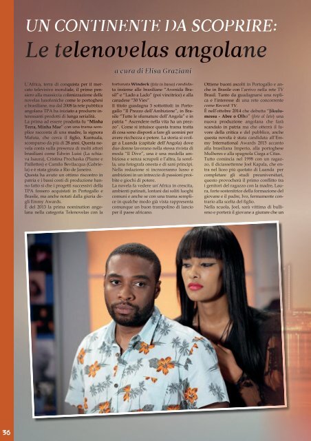 TelenovelasMania Magazine (novembre 2015)