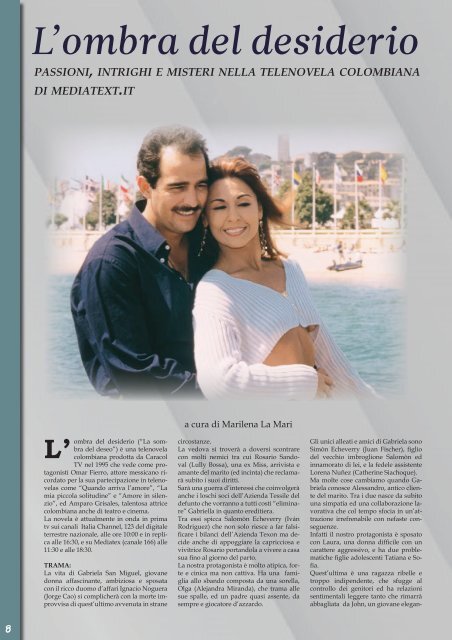 TelenovelasMania Magazine (novembre 2015)