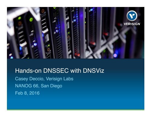 Hands-on DNSSEC with DNSViz