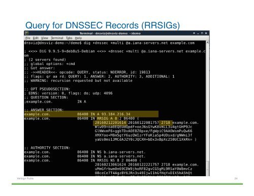 Hands-on DNSSEC with DNSViz